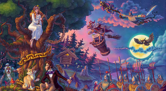 Кроссворд по сказкам А.С.Пушкина