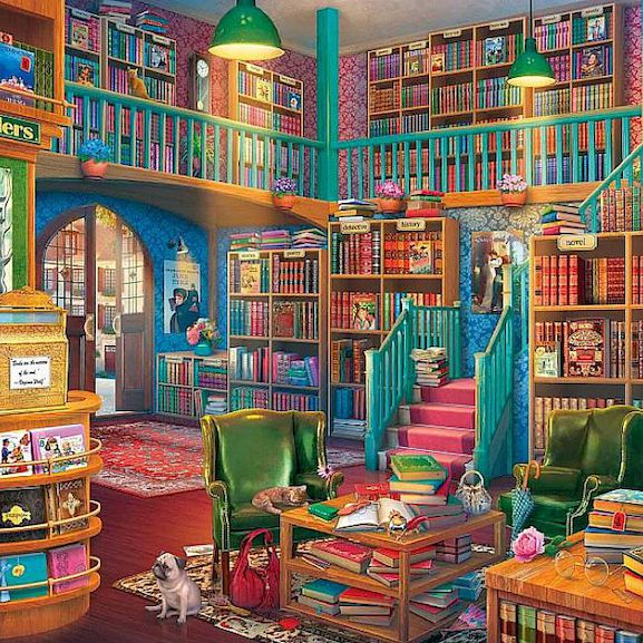 Корифей читает дома